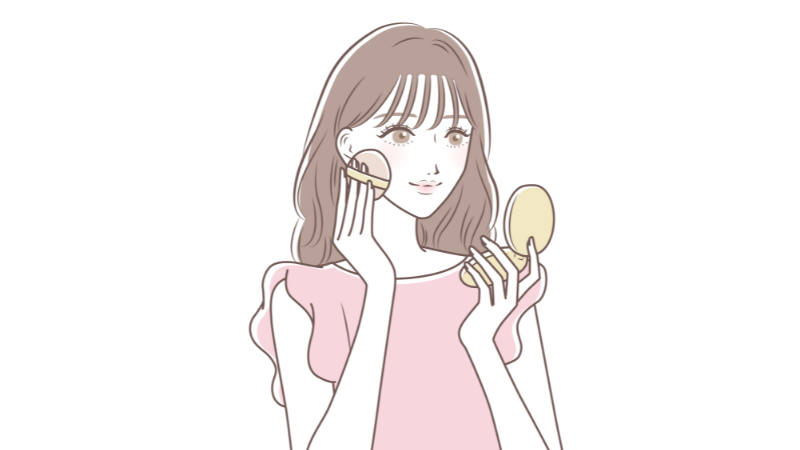 毛穴落ちを防止するメイクのイメージ画像