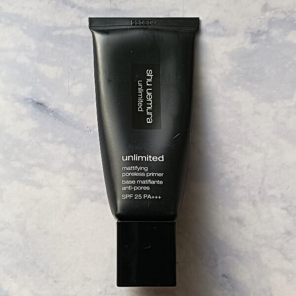 シュウウエムラ「アンリミテッドポアレスプライマー」の実際使用中の商品画像