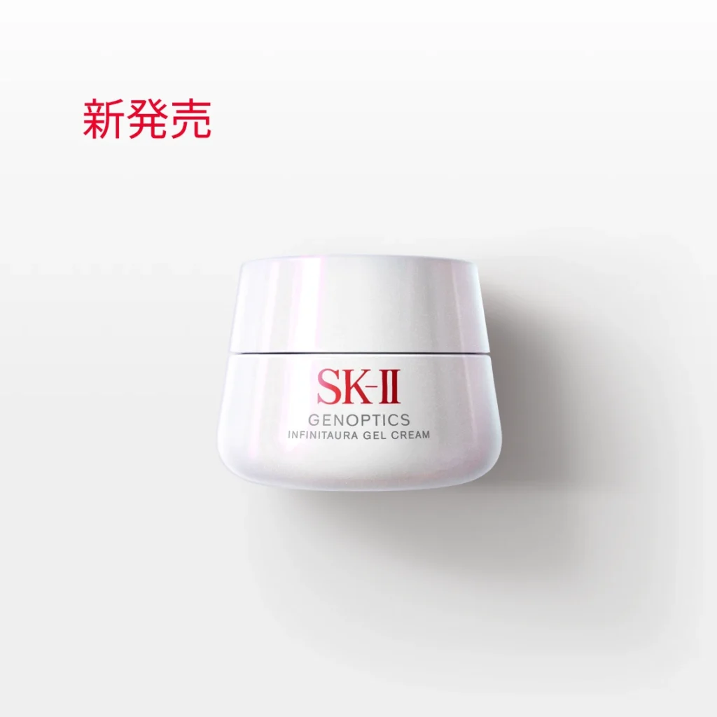 SK-II「ジェノプティクス インフィニットオーラ ジェルクリーム」の公式サイト引用画