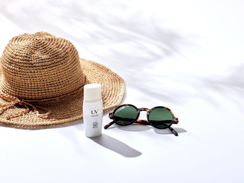 2026年新作UVケアで紫外線対策をするイメージ画像
