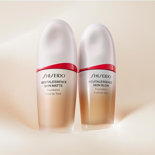 SHISEIDO「エッセンス スキンスムース ファンデーション」と「エッセンス スキングロウ ファンデーション」の公式サイト引用画像